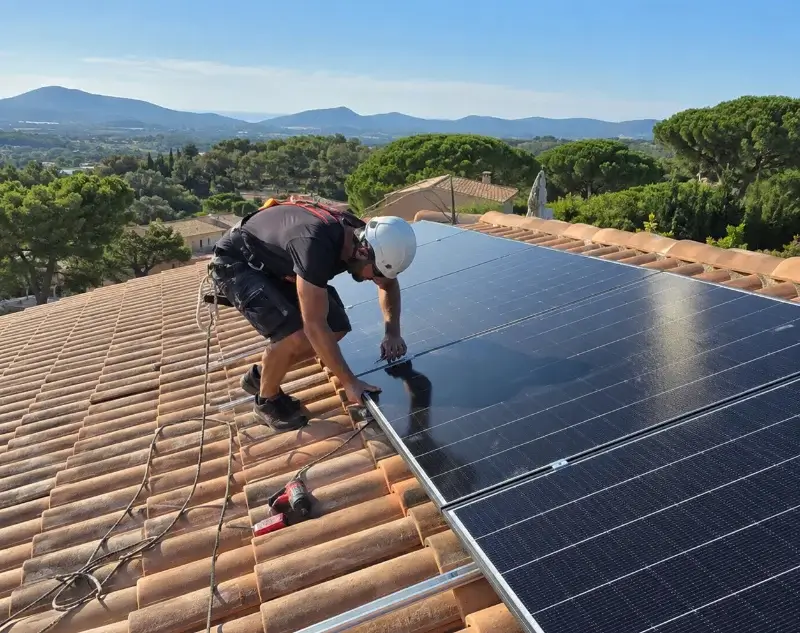 Installateur panneaux solaires La Chapelle-Thémer — pose photovoltaïque sur toiture