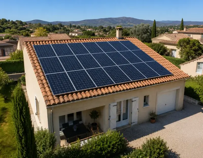 Prime à l'autoconsommation panneaux solaires La Chapelle-Thémer — aide financière de l'État